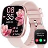Mingtawn Orologio Smartwatch Donna, 1,83'' Orologio Intelligente Chiamate Bluetooth, Smart Watch con 100+ Modalità Sportive/Sonno/Cardiofrequenzimetro/SpO2 per Android IOS- Regalo Perfetto Donna