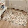 BEIMO Tappeto Boho per Interni 60x90 cm, Vintage Lavabile, Piccoli Orientali Antiscivolo per Porta d'Ingresso, Corridoio, Cucina,Fiore di Sabbia