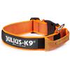 Julius-K9 - Collana con Manico, 50 mm, Colore: Arancione, 1 Pezzo, 250 g