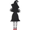 Fukaisu Segnalibro Strega Cattiva con Scarpe di Rubino, Divertenti Gambe Penzolanti Segnapagina Carino Fermapagina Halloween Decorazione Scrivania Libri per Donne Uomini Amanti Libri Regali Feste