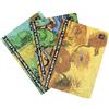 Grupo Erik Set 3 Quaderni A5 Van Gogh | 64 Pagine Copertina Flessibile | Bullet Journal Puntinato, a Righe e Bianche, per Appunti, Cancelleria, Idea Regalo