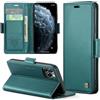 Phernykas Custodia a Libro Portafoglio per iPhone 11 Pro, RFID Magnetica | 3 Slot - Per Pendolarismo, Flip Cover Doppia Fibbia Laterale, Pelle PU Anti-Macchia, Supporto, Lavoro, Telefono Libretto