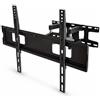 Genérico Supporto da parete HP680 per TV, in acciaio, 23-83 pollici, supporta 80 kg, inclinazione ±15°, braccio estensibile, compatibile con VESA 400 × 600 mm,