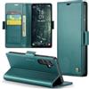 Phernykas Custodia a Libro Portafoglio per Samsung Galaxy A35 5G, RFID | 3 Slot - Per Pendolarismo, Flip Cover Doppia Fibbia Magnetica, Pelle PU Anti-Macchia, Supporto, Lavoro, Telefono Libretto