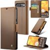 Phernykas Custodia a Libro Portafoglio per Google Pixel 10/ Pixel 10 Pro | 3 Slot - Per Pendolarismo, Flip Cover Doppia Fibbia Laterale, Pelle PU Anti-Macchia, Supporto, Lavoro, Telefono Libretto