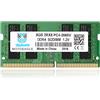motoeagle Memoria RAM DDR4 8 GB DDR4 2666 MHz PC4-21300 (PC4-2666V) CL19 SODIMM 1,2 V 260 pin non ECC SO-DIMM per computer portatile