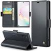 Phernykas Custodia a Libro Portafoglio per Samsung NOTE 10 Plus, RFID | 3 Slot - Per Pendolarismo, Flip Cover Doppia Fibbia Magnetica, Pelle PU Anti-Macchia, Supporto, Lavoro, Telefono Libretto