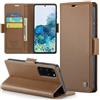 Phernykas Custodia a Libro Portafoglio per Samsung Galaxy S20 Plus, RFID | 3 Slot - Per Pendolarismo, Flip Cover Doppia Fibbia Magnetica, Pelle PU Anti-Macchia, Supporto, Lavoro, Telefono Libretto