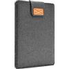 YUGSHNKFC Feltro Custodia Del Manicotto Del Computer Portatile Tablet Copertura di Protezione Del Computer Portatile Sacchetto per 11 13 15 Pollice Viaggi College Scuola Feltro Caso