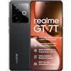 realme GT 7T smartphone 12+512 GB, Processore Dimensity 8400-MAX, Batteria Titanica da 7.000 mAh, 120 W Ultra Charge, Raffreddamento Totale a 360°, Display Pro-Esports da 6.000 nit, IP69, Black