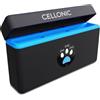 CELLONIC Custodia di ricarica USB a 3 slot compatibile con GoPro HERO 12, 11, 10 e 9 - cavo USB da 60 cm incluso