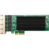 ZimaBoard Scheda di Rete PCIe x4 4 Porte 2.5G Ethernet, Adattatore LAN Quad 2.5GbE con Chipset Intel i226, Supporto PXE e Wake-on-LAN per Server, NAS e Firewall