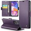 Phernykas Custodia a Libro Portafoglio per Samsung Galaxy A23, RFID | 3 Slot - Per Pendolarismo, Flip Cover Doppia Fibbia Magnetica, Pelle PU Anti-Macchia, Supporto, Lavoro, Telefono Libretto