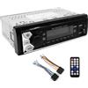 Generico AUTORADIO BLUETOOTH 1 DIN CON FRONTALINO ESTRAIBILE STEREO MP3 CON TELECOMANDO INCLUSO