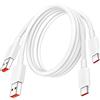 ACOCOBUY 120W 1m 2 Pack Cavo USB C Ricarica Rapida per Redmi Note 15/14 Pro