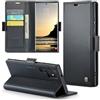 Phernykas Custodia a Libro Portafoglio per Samsung Galaxy S25 Ultra, RFID | 3 Slot - Per Pendolarismo, Flip Cover Doppia Fibbia Magnetica, Pelle PU Anti-Macchia, Supporto, Lavoro, Telefono Libretto