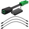 Huba Dashcam Power Adapter 3 Pin, Mirror Camera Dash Cam, adatto per XC40 XC60 XC90 S60 C40 e altro ancora