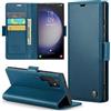 Phernykas Custodia a Libro Portafoglio per Samsung Galaxy S23 Ultra, RFID | 3 Slot - Per Pendolarismo, Flip Cover Doppia Fibbia Magnetica, Pelle PU Anti-Macchia, Supporto, Lavoro, Telefono Libretto