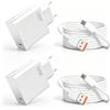 OERYIEG 2 Pack 120W USB C Caricatore Caricabatterie Cavo per Xiaomi 17T Pro 17 Ultra, 15T 15TPro, 14T 14TPro, 13T, 12T, Redmi Note 15 Pro+, 14 Pro+, 13Pro+, Poco F8 Ultra, X8, M8, Adattatore Ricarica Rapida