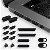 CaseBuy Accessori MacBook Pro, confezione da 14 tappi antipolvere per MacBook Pro 2025 - 2021 MacBook Pro 14/16 pollici M4 M3 M2 M1 Pro/Max, spina per HDMI, Thunderbolt, SDXC, Magsafe, cuffie e 2