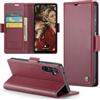 Phernykas Custodia a Libro Portafoglio per Samsung A15, RFID Magnetica | 3 Slot - Per Pendolarismo, Flip Cover Doppia Fibbia Laterale, Pelle PU Anti-Macchia, Supporto, Lavoro, Telefono Libretto