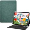 GOVTVA Custodia per XPPen Magic Drawing Pad 31 cm (verde salvia) | Smart Auto Sleep/Wake, custodia ultra sottile in TPU trasparente, con portapenne integrato, chiusura magnetica