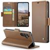 Phernykas Custodia a Libro Portafoglio per Samsung Galaxy A35 5G, RFID | 3 Slot - Per Pendolarismo, Flip Cover Doppia Fibbia Magnetica, Pelle PU Anti-Macchia, Supporto, Lavoro, Telefono Libretto