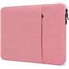 ProElife Custodia per computer portatile da 13 pollici per MacBook Neo 13 (2026, A18 Pro Chip, A3404) - Custodia impermeabile in poliestere con tasca per accessori, borsa leggera (rosa)
