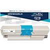 LCL 44973536 Nero Cartucce di Toner Compatibile per OKI 44973536 | Sostituzione per OKI C301 C301DN C321DN MC332 MC332DN MC342 MC342DN MC342DNW (1 Pack)
