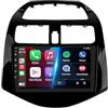 HUANQIN Car Multimedia Radio per Chevrolet Spark 2010-2014 Car Radio Bluetooth/Wifi Stereo, Controllo Del Volante, Fm Controller Volante Bluetooth, 4 Nucleo 1G+16G