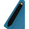 MyGadget Porta Pennino Adesivo Compatibile con Apple Pencil (1° e 2° Generazione) - Astuccio Autoadesivo per Tablet | iPad in Lycra e Pelle PU - Nero