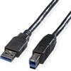 ROLINE Cavo USB 3.0 Tipo A-b 0,8m