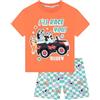 BlueY Pigiama Manica Corta, Bingo Pigiama Bambino, Pigiami Bambino Cotone, Multicolore 3-4 Anni