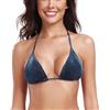 RELLECIGA Costume Donna Reggiseno Bikini Top Classico a Triangolo