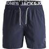 Jack & Jones Aruba Swim Shorts - Costume da Bagno da Uomo, Blu (Navy Blazer), XXL