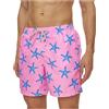 Saint Barth MC2 - Costume da bagno con stampa a Seastar, colore: Rosa, Rosa, L
