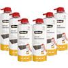 Fellowes Confezione da 6 bombolette di aria compressa - 350 ml, senza HFC - Pulitore antipolvere per PC, tastiera, stampanti, fotocopiatrici e dispositivi elettronici - Casa e ufficio