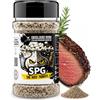 GRIGLIARE DURO ITALIAN HARDCORE BARBECUE SPG Rub Essenziale 200g GRIGLIARE DURO - Mix Base Sale Pepe Aglio in Polvere - Spezie Barbecue per Ogni Tipo di Carne - Insaporitore Universale - Made in Italy