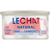 Le Chat Excellence Monge LeChat Natural al gusto Tonno con Gamberi,confezione 24 lattine da 80gr