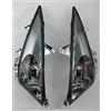 one by Camamoto cod. 77206378F coppia kit frecce anteriori omologate CE cromato/fumee compatibile con yamaha t-max 500cc anno dal 2008 al 2011