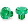 Puig 21805V Tappo Estetico Filetto Specchietto alluminio CNC, Verde