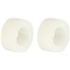 PATIKIL 24pz Tondo Distanziatore Rondella 6.2mm ID x 11mm OD x 5mm L Beige | Nylon, per M6 Viti, Blocco Stampante 3D TV Parete Montaggio Elettrico Presa