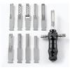 Generic Set di strumenti per cilindro di serratura con chiavi intercambiabili, portatile, decodificatore turbo per l'allenamento di fabbri e per forzare le serrature