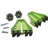 BOW Products FencePRO FP4 - Piumino di Sicurezza per Banco Sega - Alette in EVA che Riducono il Contraccolpo - Per Guide di Banco Sega Tavolo Fresatrice o Sega a Nastro - Set da 2