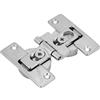 CAAUYXZW 1Pc-180 gradi in lega porta for mobili pieghevole cerniere hardware in acciaio inossidabile accessori fissi cerniere for porte doccia in vetro Cerniera