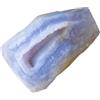 Générique Blue Agata Rock - Rocce Crystals Gems Specima Minerale Grano | Blue Rough Rock, di Agata Blu Grezzo, Blu Agata Blu Blu Pietra per Vaso Riempimento Tavolo Scatter Party Matrimonio