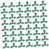 ERINGOGO 100pezzi Foglie di Natale Decorative in Bacche Materiali Fai da Te per Decorazioni Familiari Composizioni Floreali Banchetti Natalizie Ghirlande Cesti Fiori Palline Fiori Auto