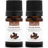 La Compagnie des Sens CHIODI DI GAROFANO BIO - 5mL - Olio Essenziale di Qualità Premium - 100% Puro, Naturale, Garantito ChromaCert® - Chemiotipizzato & Integrale (Confezione da 2)