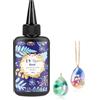 Adiwo Resina UV Trasparente Dura, Resina Epossidica UV ad Alta Lucentezza per una Polimerizzazione Rapida, Bassa Viscosità, Anti-Ingiallimento 100g, Ideale per La Creazione di Gioielli