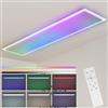 CBJKTX LED Panel 120 x 30 RGB Dimmbar Deckenpanel Dimmbar Lang